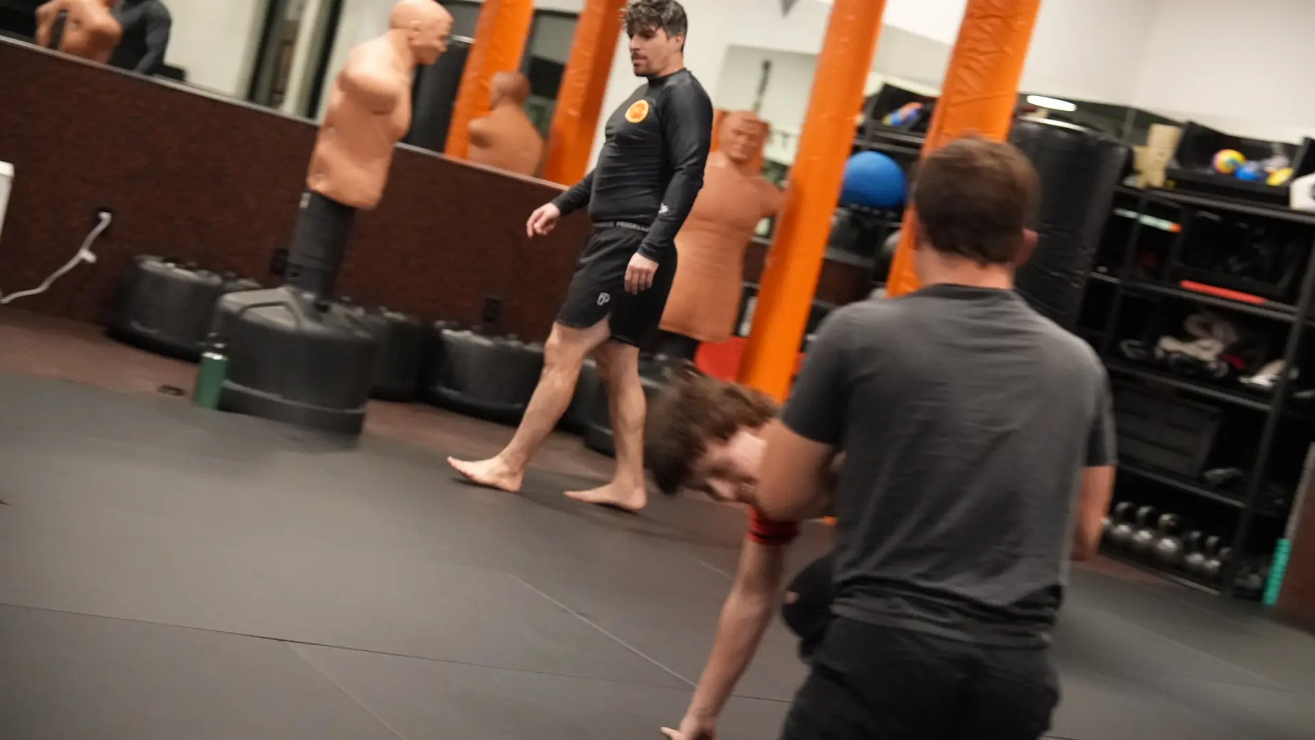 No-gi jiu jitsu training with the On Top team